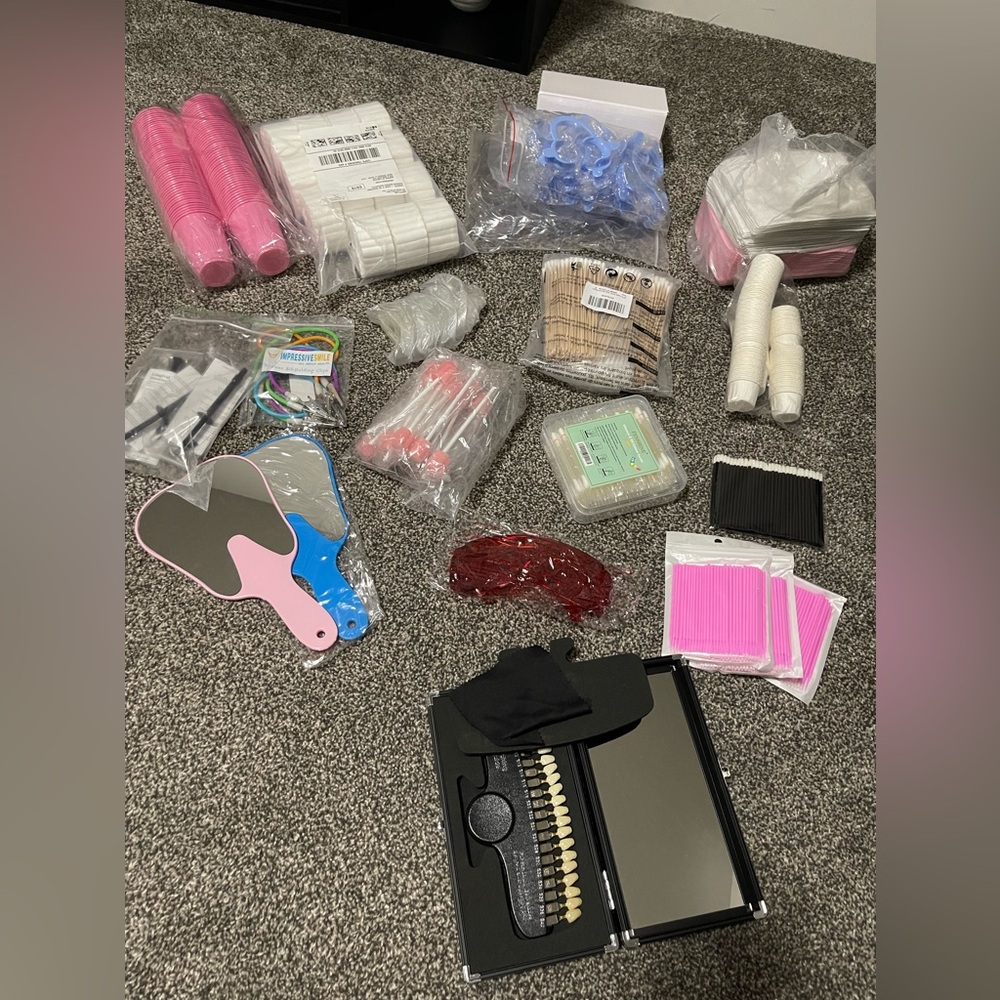 Teeth whitening supplies